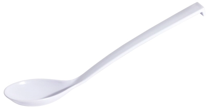 Cuillère à servir 33,5 cm, blanc