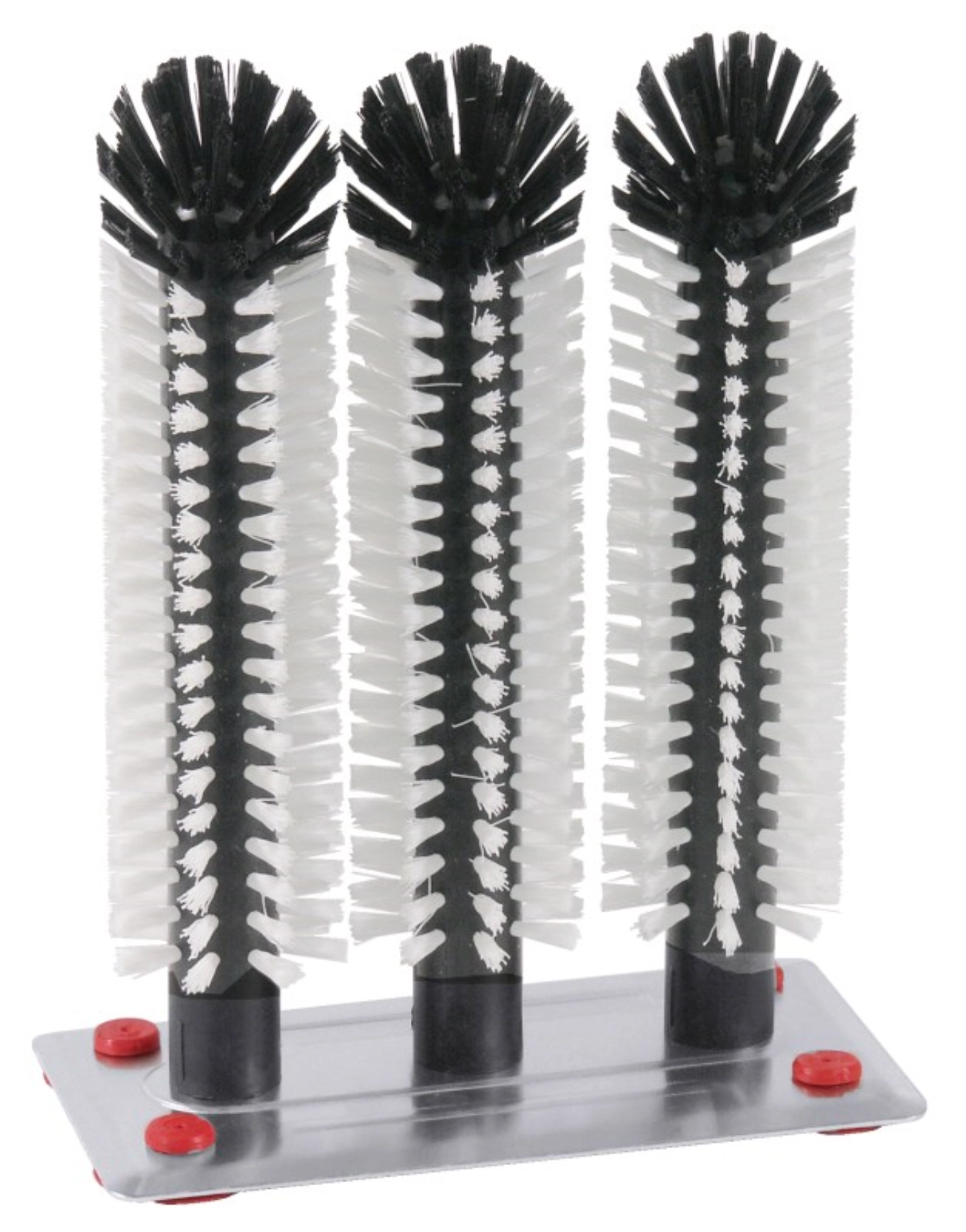 Gläserspülbürste D: 5.5cm H: 24/24/24cm,Platte aus alu