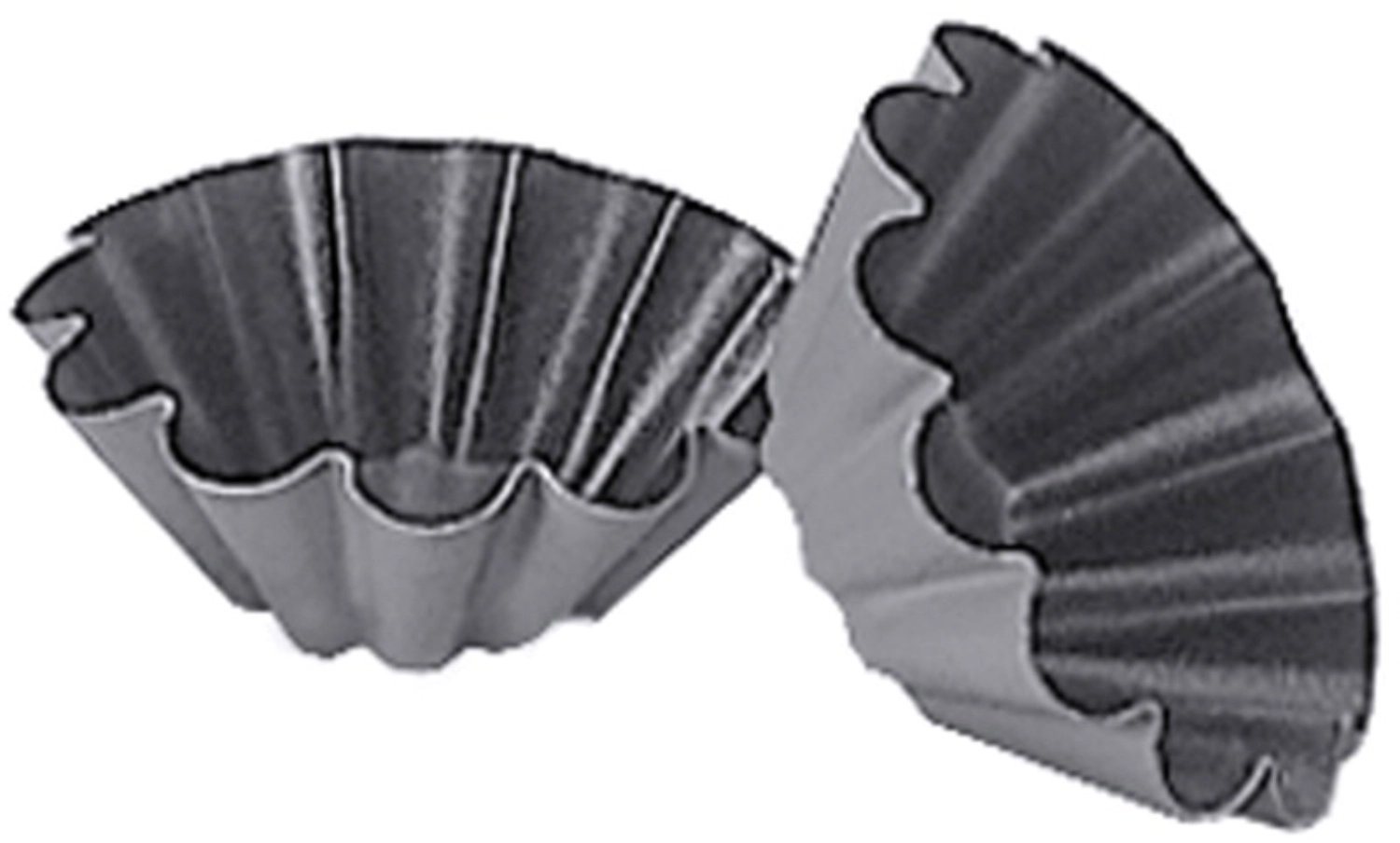 Moule à brioche antiadhésif 8 cm revêtu EXOPAN