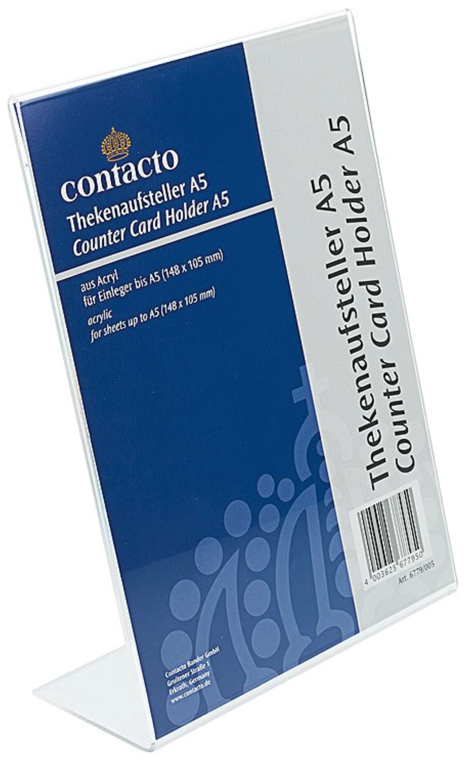 Thekenaufsteller DIN A5 Acryl