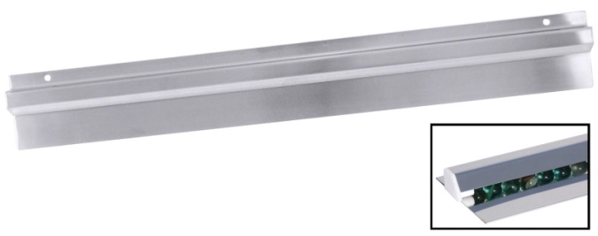 Barre de tickets 91,5 cm, brillant