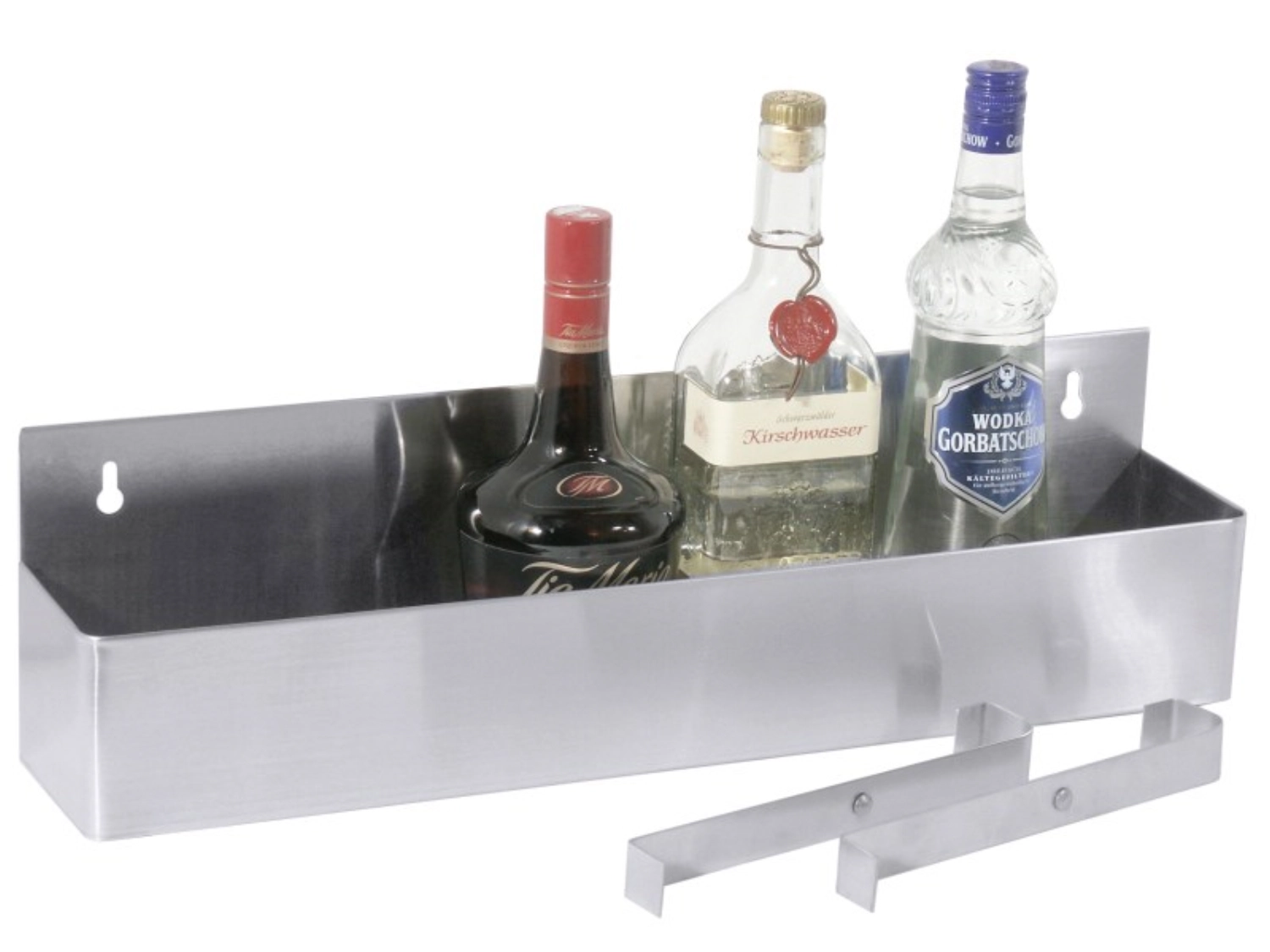 Étagère de bar, une rangée 56 cm