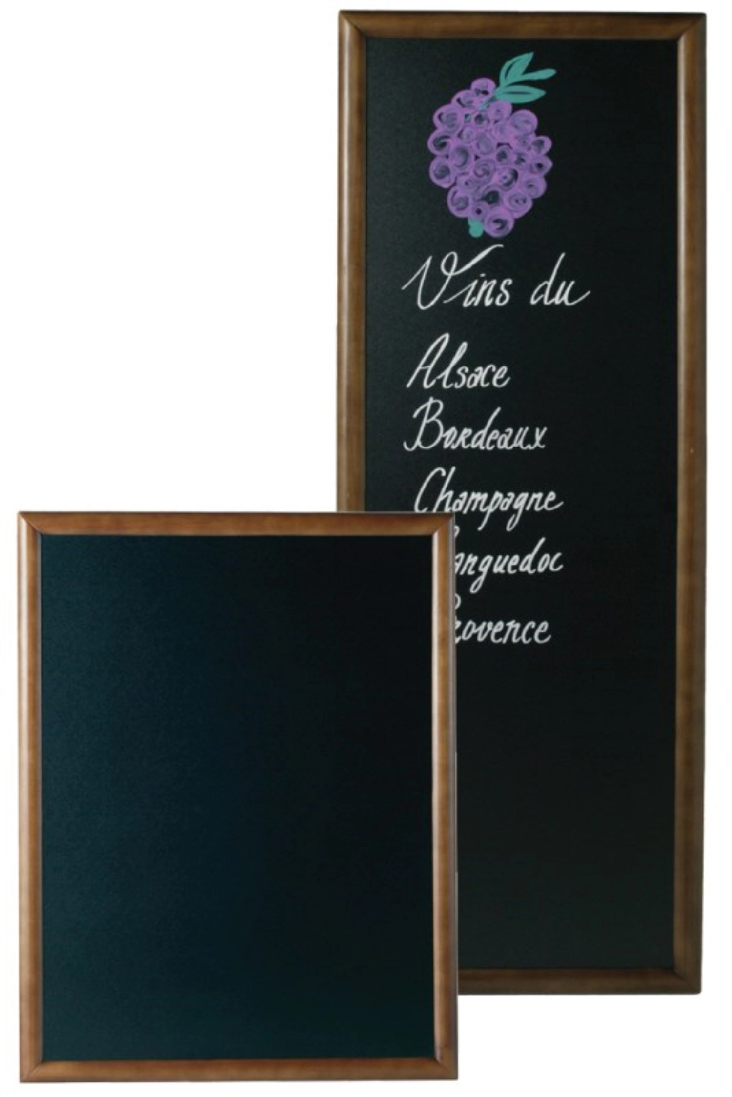 Schreibtafel, 60x80cm, nuss