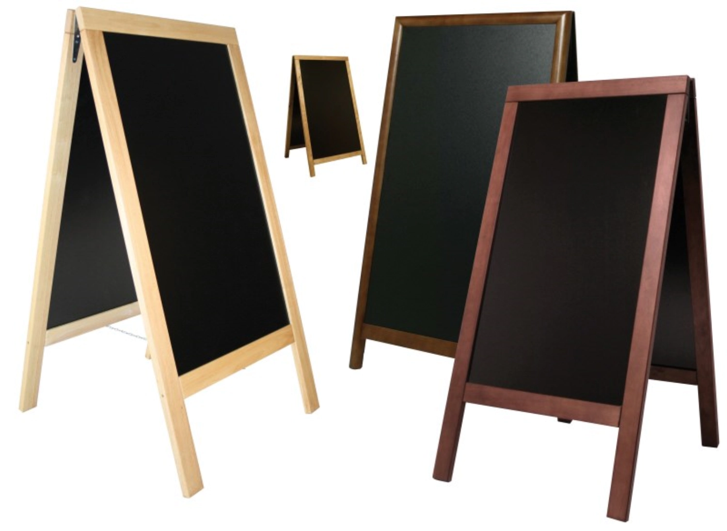 Doppeltafel 120 cm, mahagoni