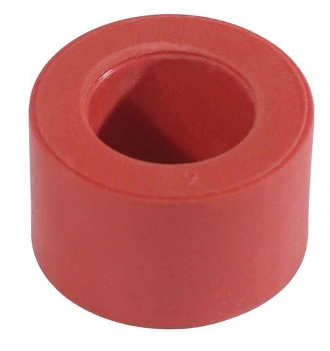 Joint de forme cylindrique, rouge
