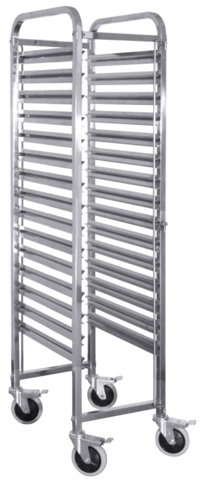 Chariot à étagères GN 1/1, non monté pour bacs Gastronorm, 1