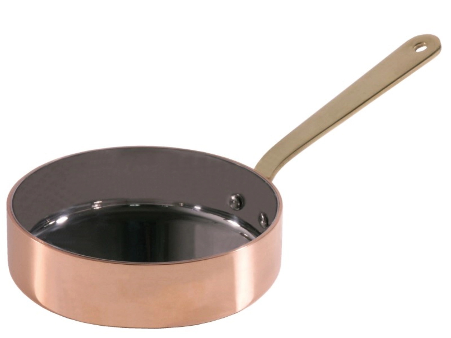 Poêle à frire 12 cm cuivre