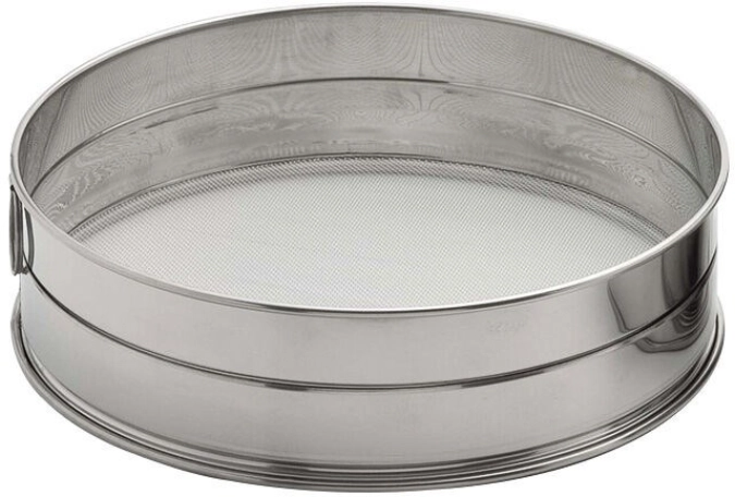 Tamis inox d.250 maille 1.28mm