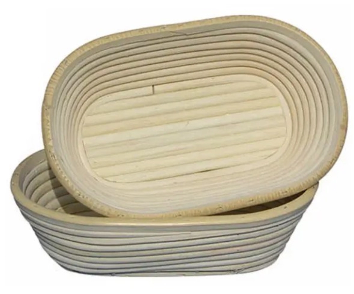 Banneton ovale bois 20x12