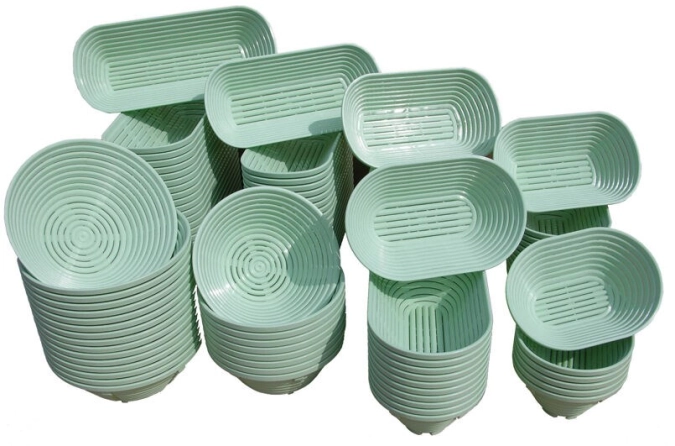 Banneton long pp vert 500g