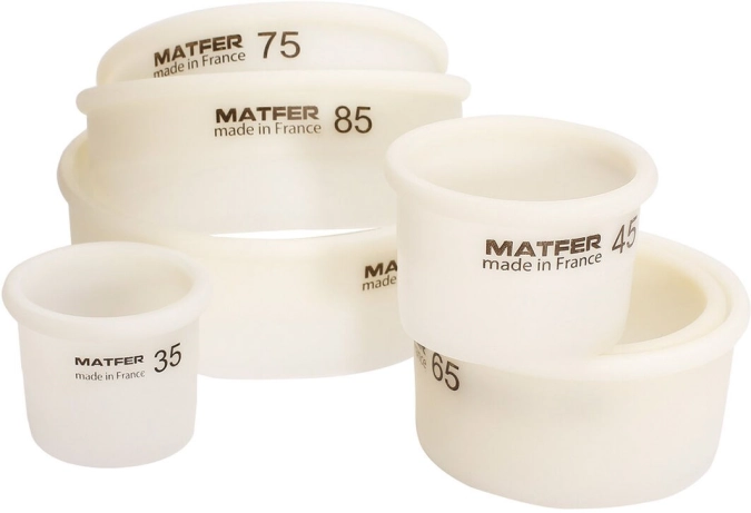 Ungeriffelter Ausstecher Exoglass