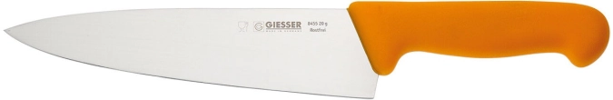 Couteau de cuisne jaune 260mm