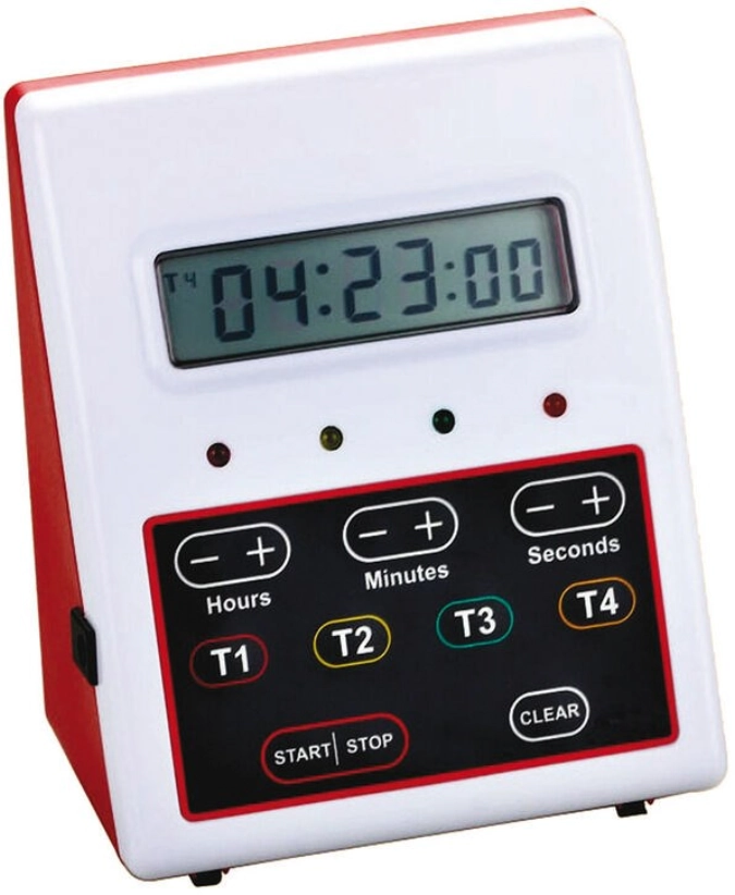 Minuteur digital 4 x 99 h.