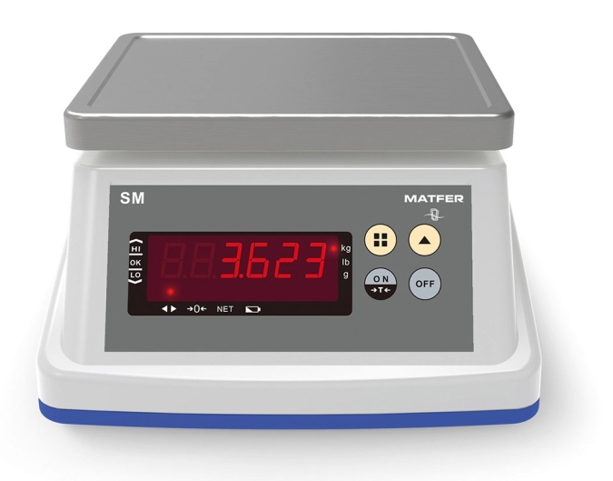 Balance plateau inox sm 6