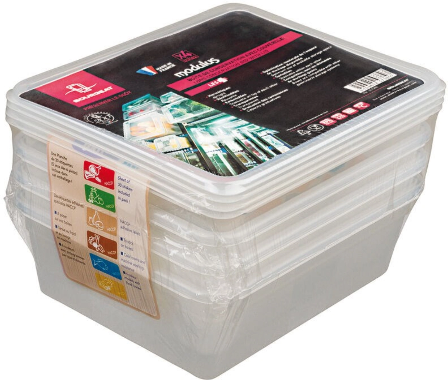 Beutel 4PP GN1/2 H100 und Deck