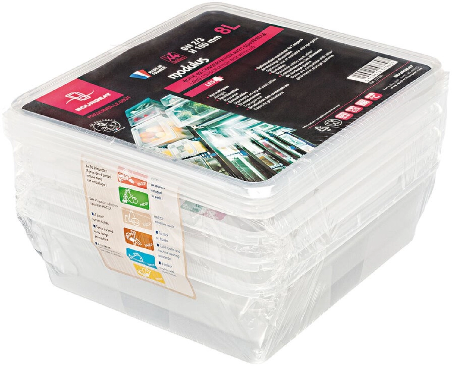 Beutel 4PP GN2/3 8L und Deck