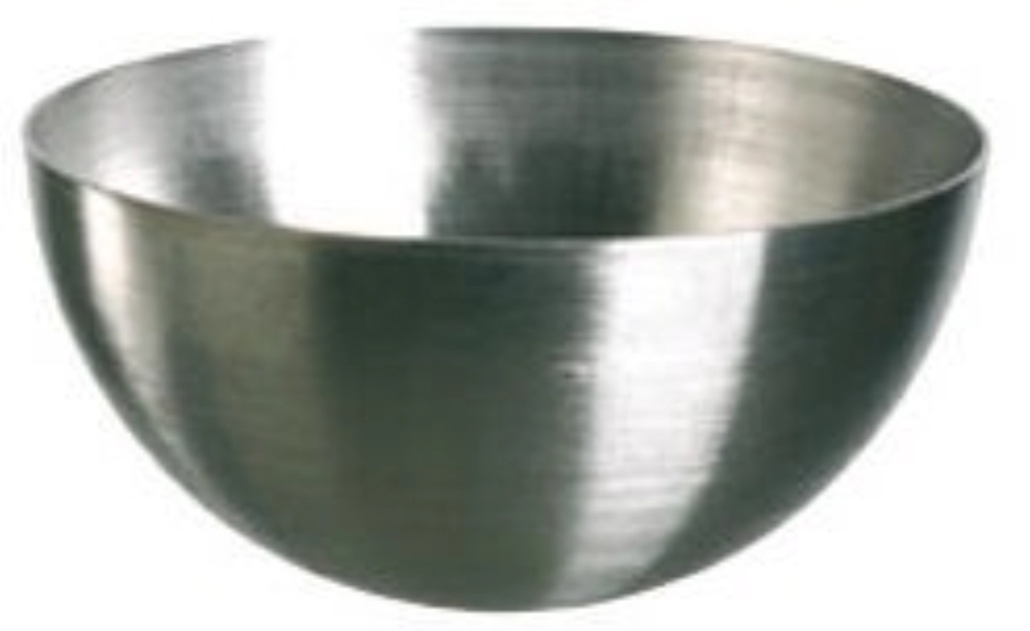 Halbkugelform Edelstahl D 60