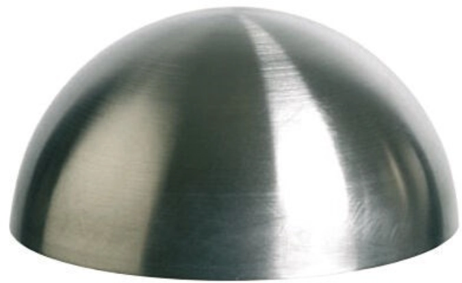 Halbkugelform Edelstahl D 140
