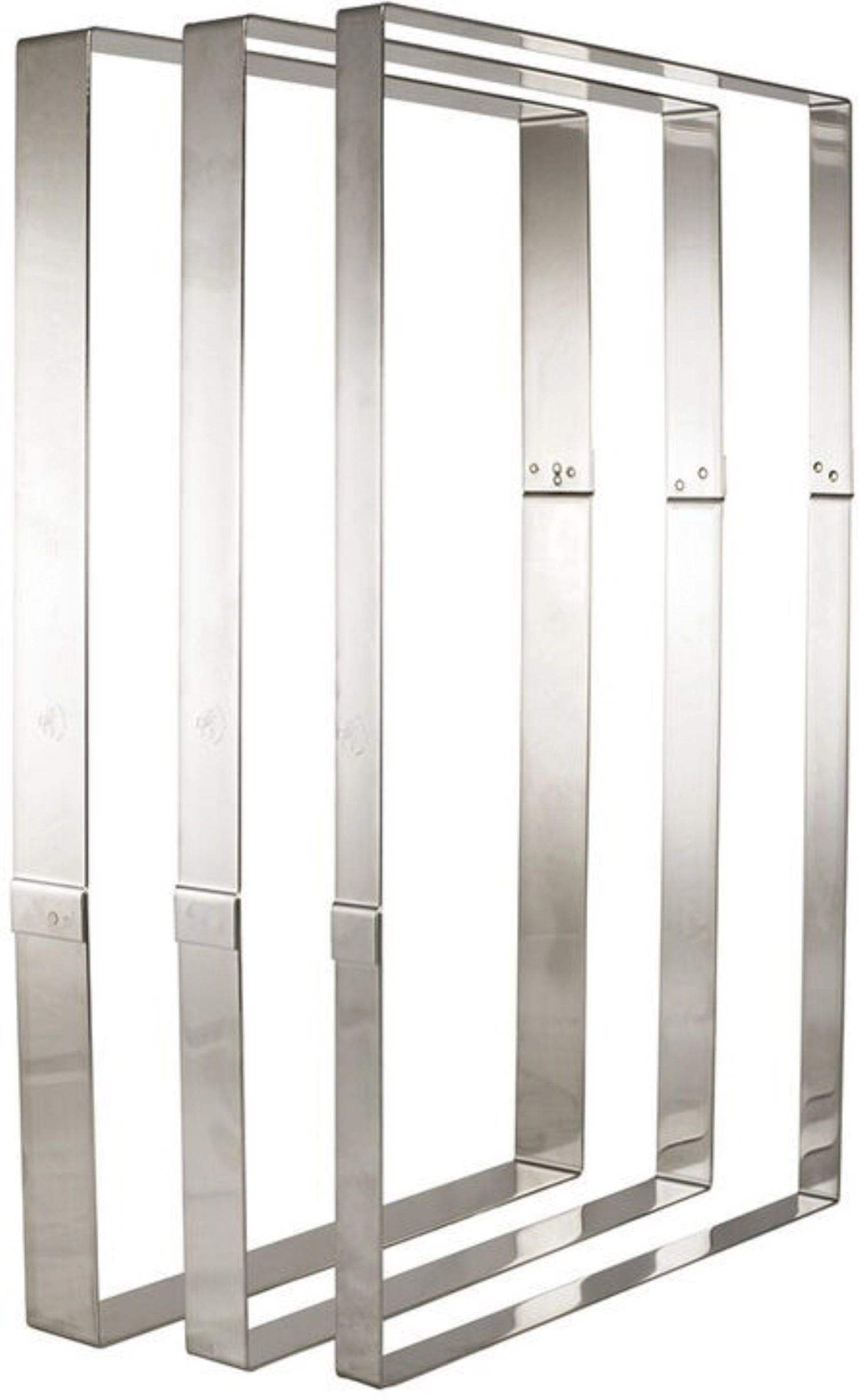 Cadre inox entremet 375x275x35