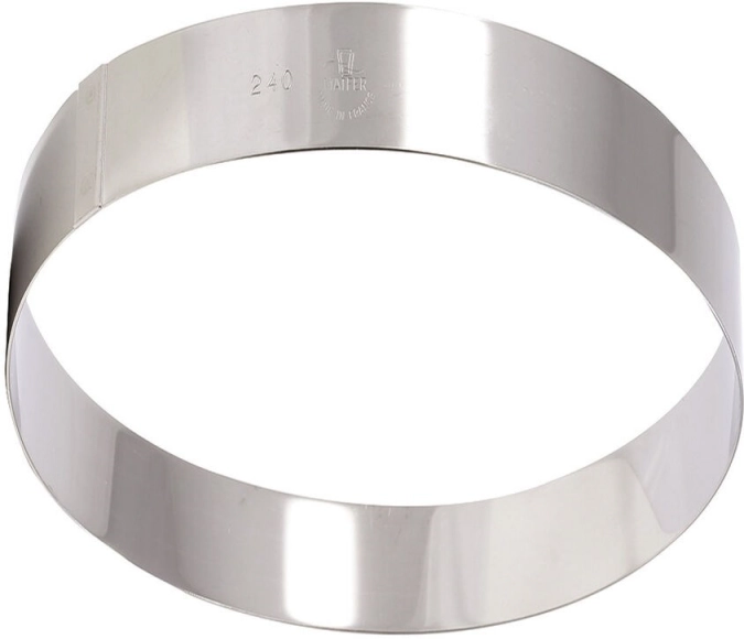 Cercle a entremets inox 180
