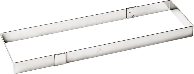 Cadre inox flan 570x110x25mm