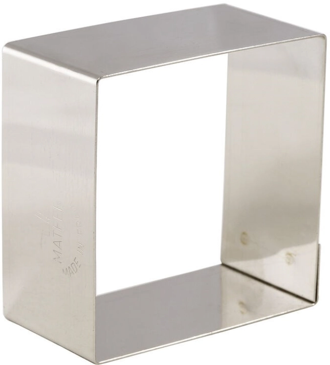 4 nonnettes car. inox 56x56x30