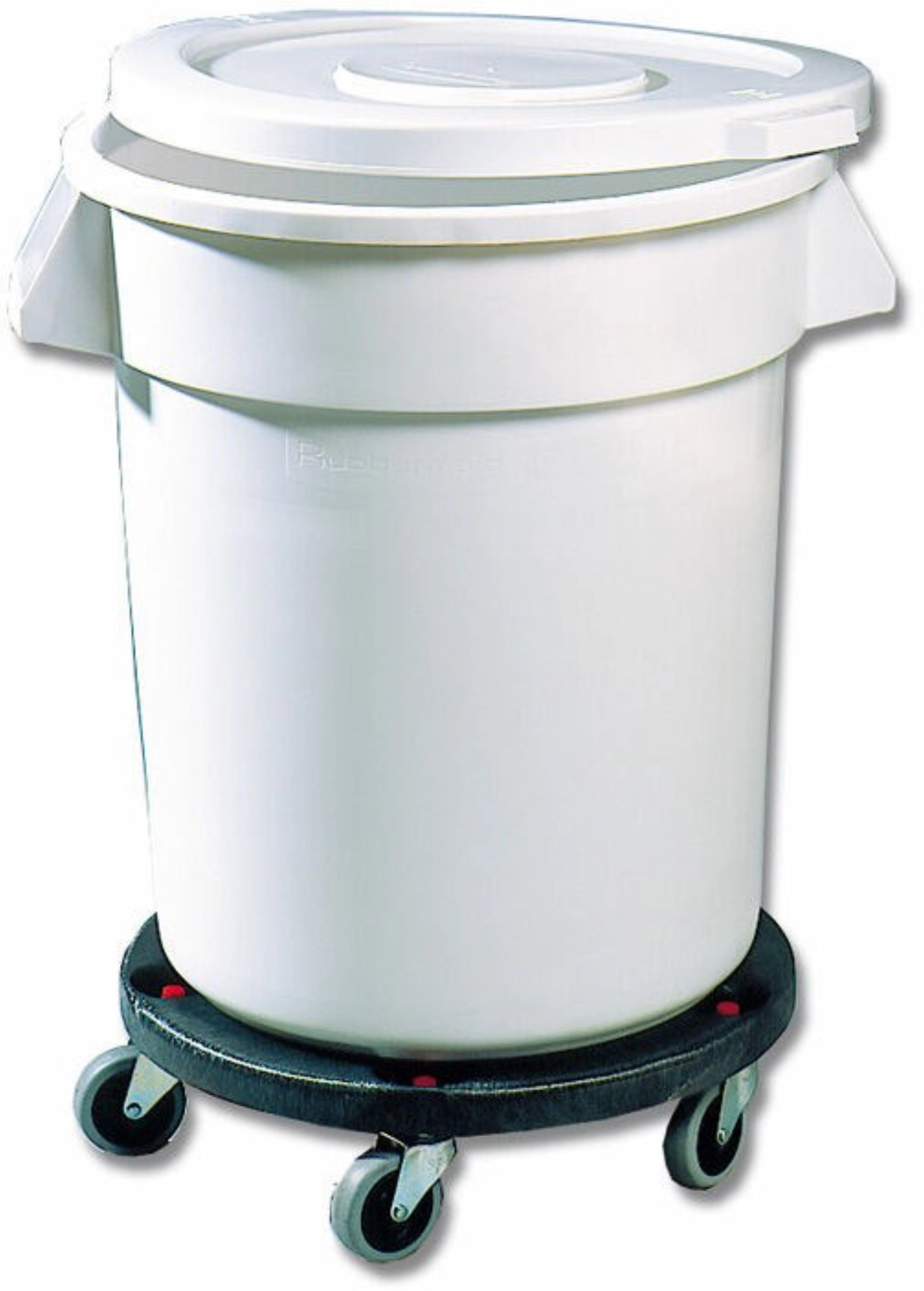 Brute-Behälter mit Deckel und Rollengeste