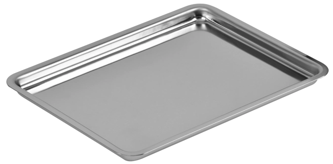 Plateau pâtissier inox 180x130