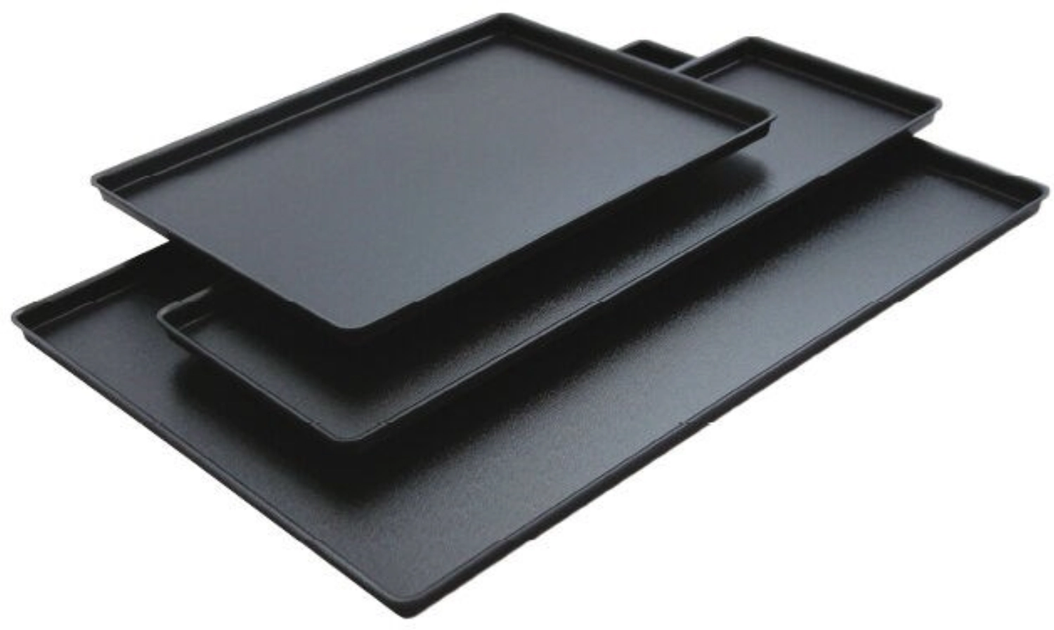 Plateau abs noir 600x400x20mm