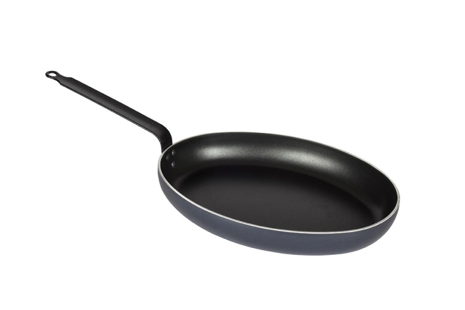 Antihaft. Alu ovale Fischpf.40