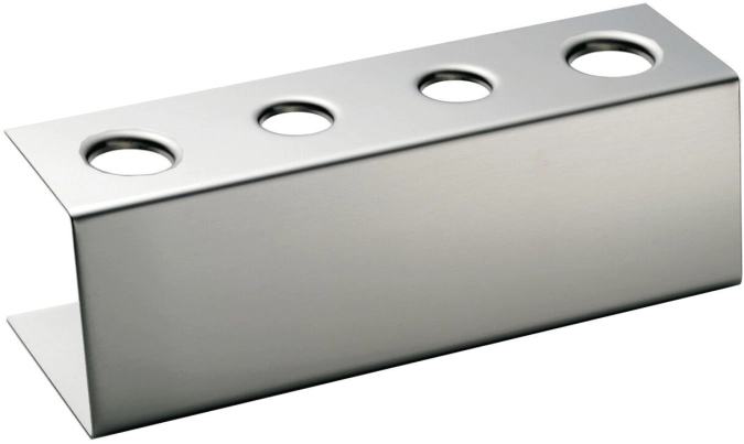Porte cornets de comptoir inox