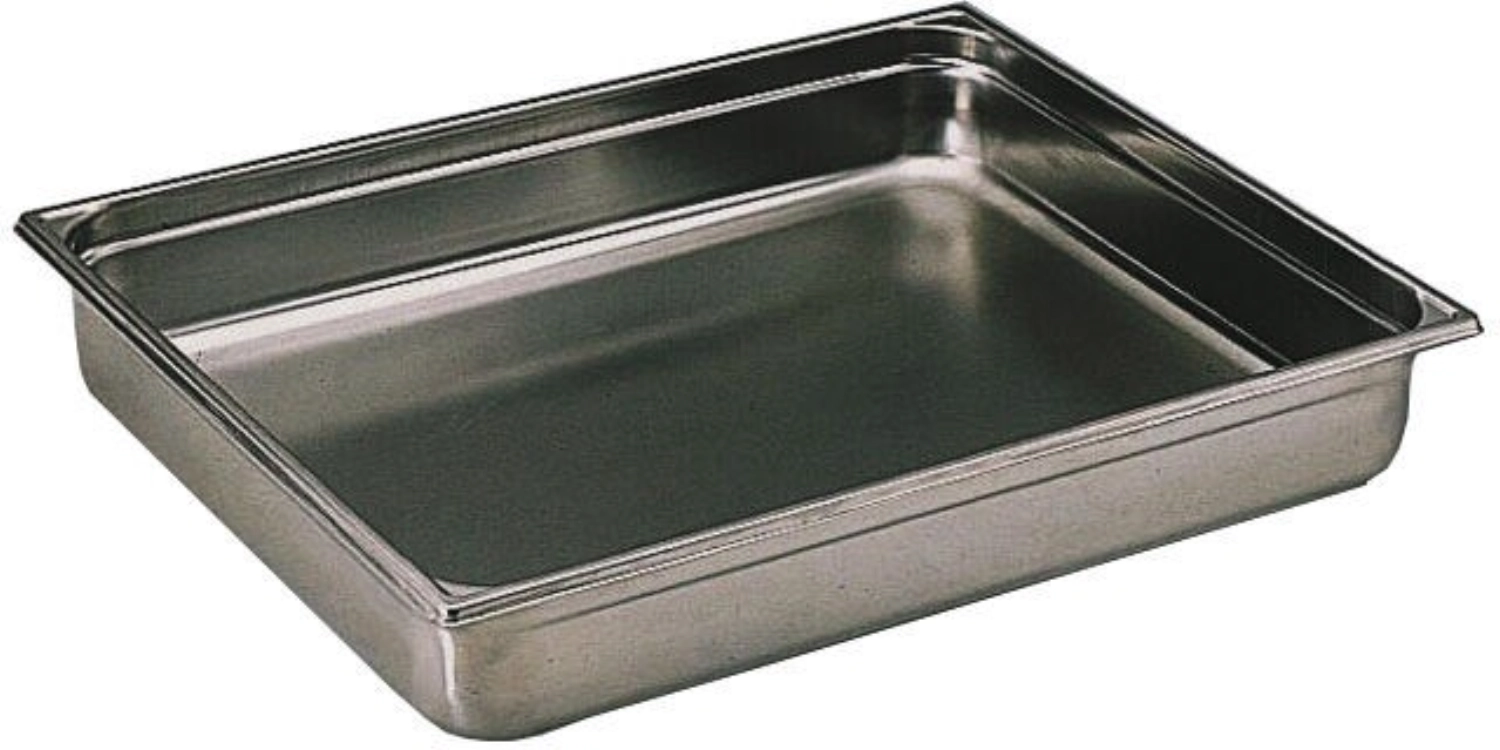 Bac plein s/anse inox 2/1- h20
