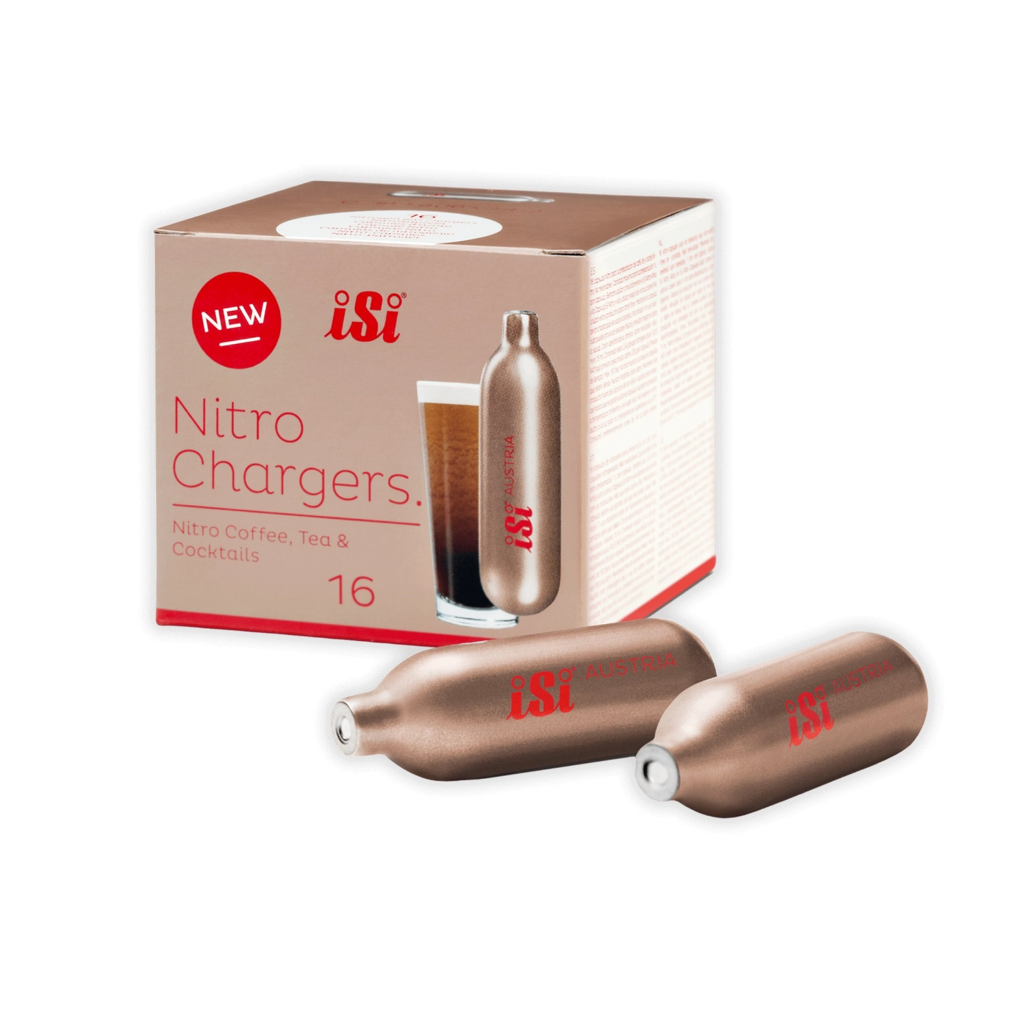 Capsules iSi Nitro 16 pcs.