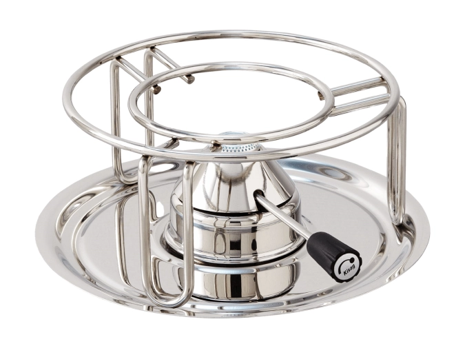 Rechaud Classic inox, 19.5x10 cm