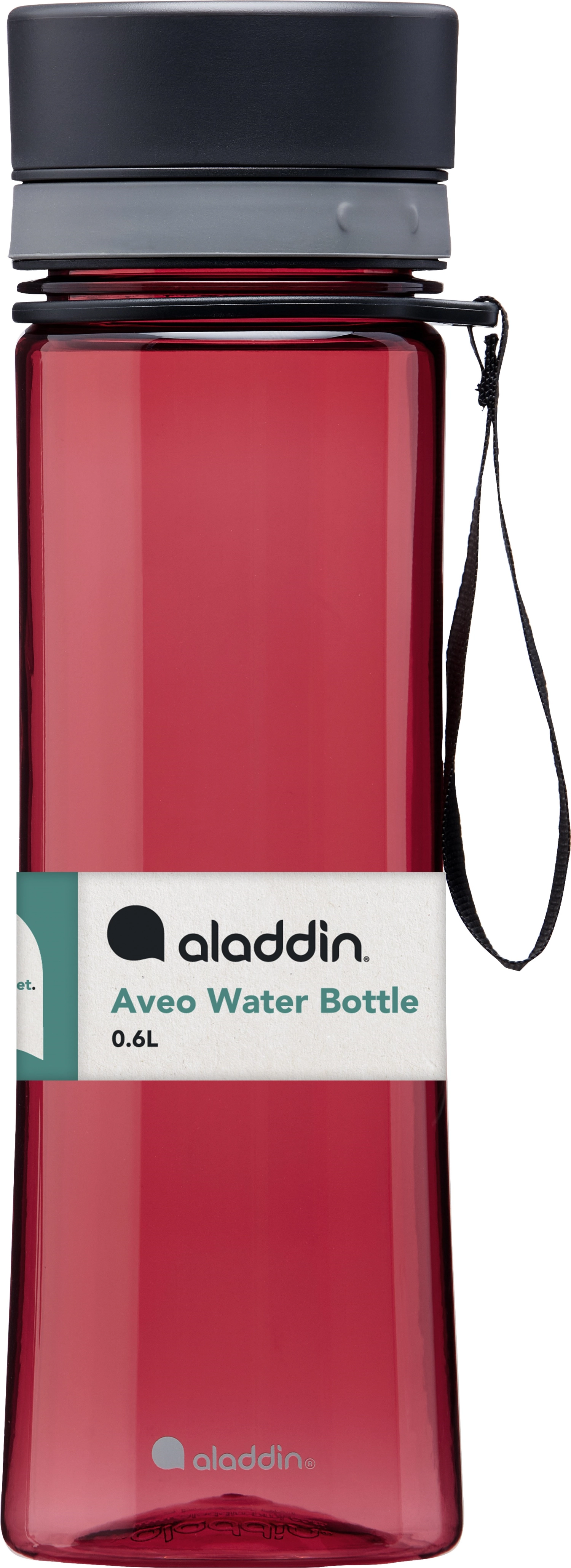 Aladdin aveo water bottle 0.6l cherry red