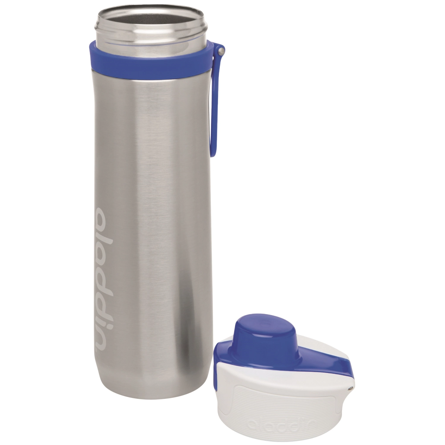 Active Hydration Vakuum Edelstahl Flasche, 0.6 l, blau