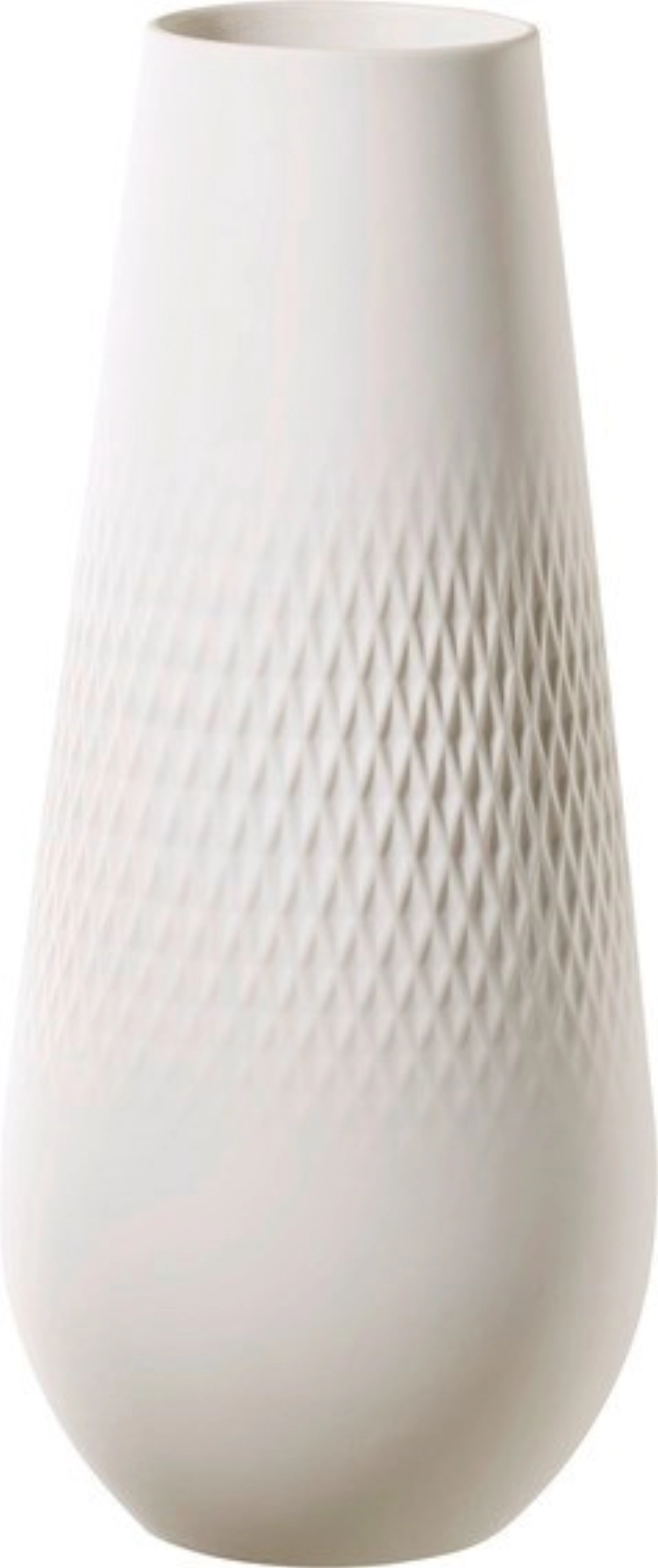 Manufacture Collier blanc Vase Carré haut 11.5x11.5x26cm1.62