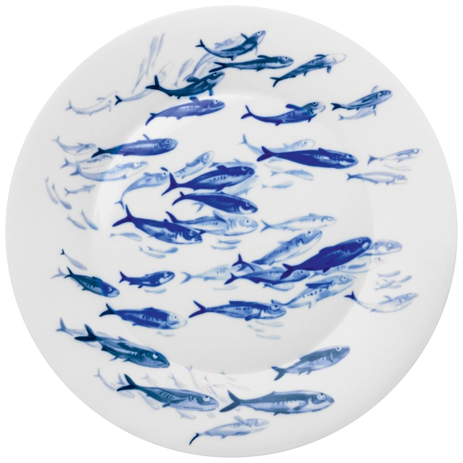 Ocean Assiette plate, grande