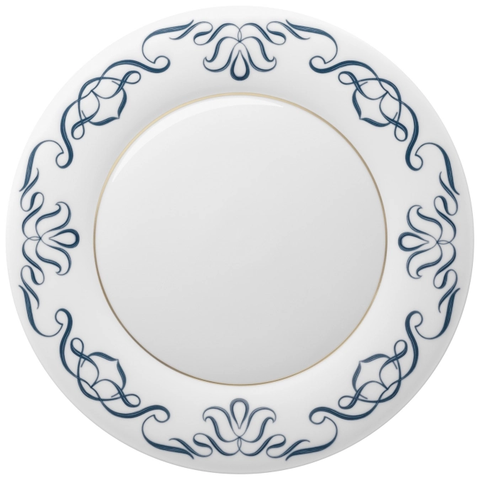 Alif Blue Grande assiette creuse