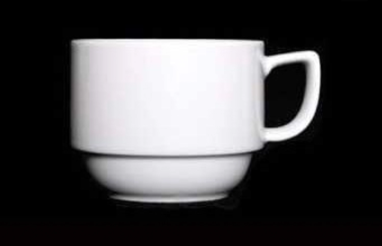 Time Tasse weiss 9cl, stapelbar