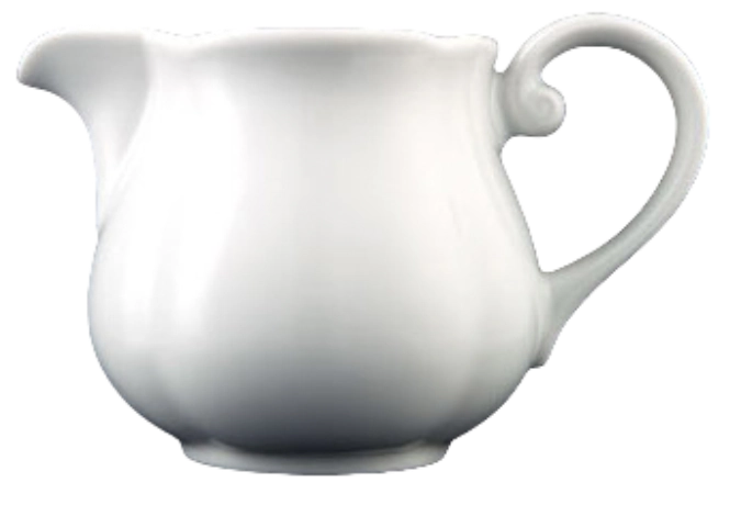 Baroque Teekanne 0.39l weiss o. Deckel