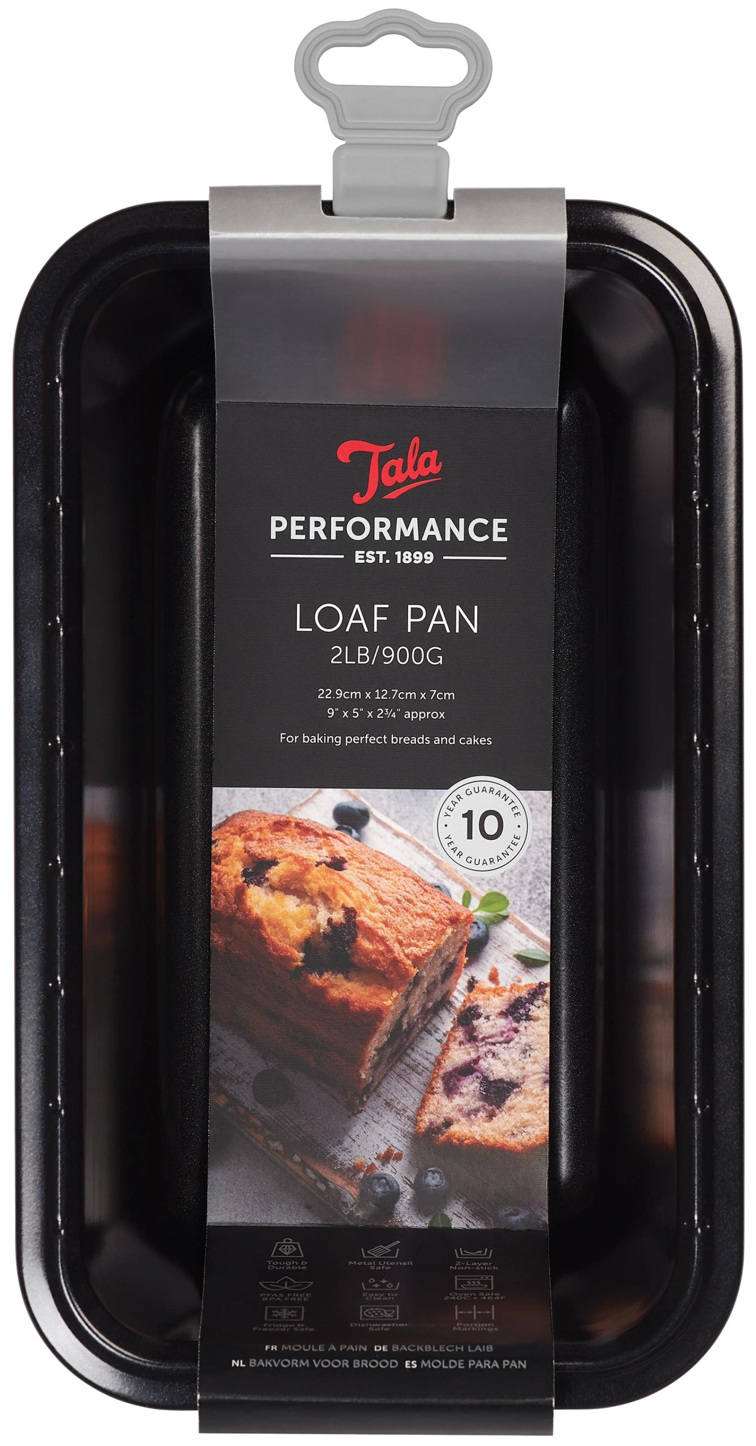 Moule à cake, 24.6x14.6x7cm, antiadhésif