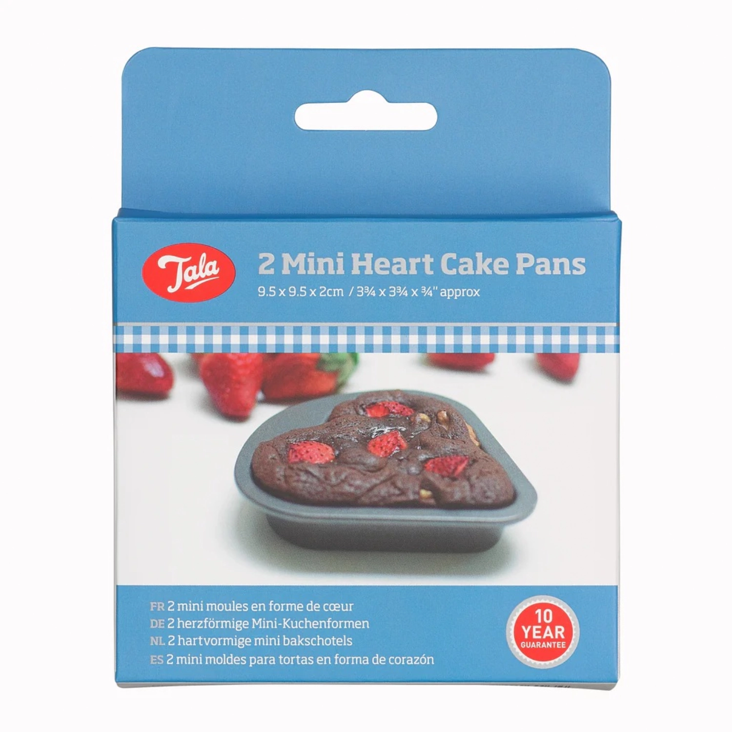 Lot de 2 moules à cake Everyday Mini Cœur