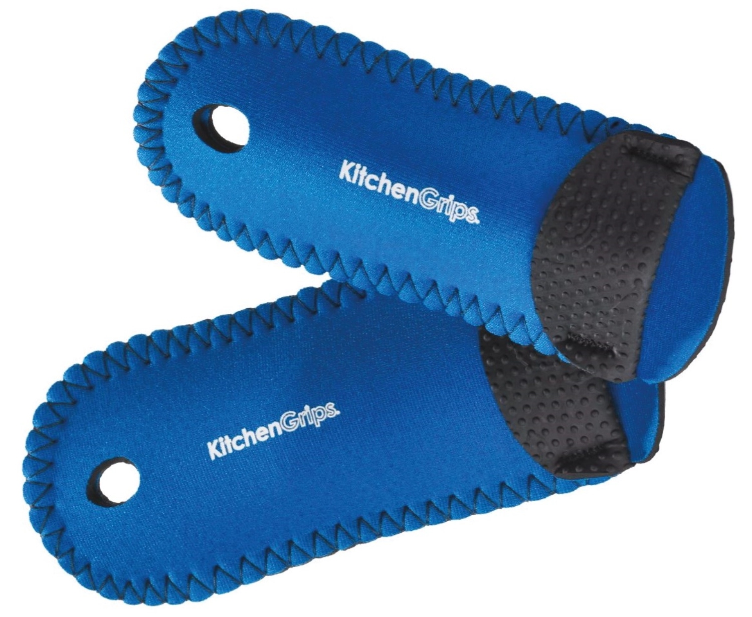 Fingerschutz Deluxe schwarz 2 Stk. blau 16cm