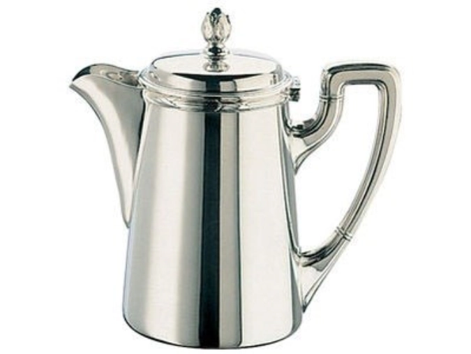 Kaffeekanne Rubans 0.24 lt. Alpacca versilbert