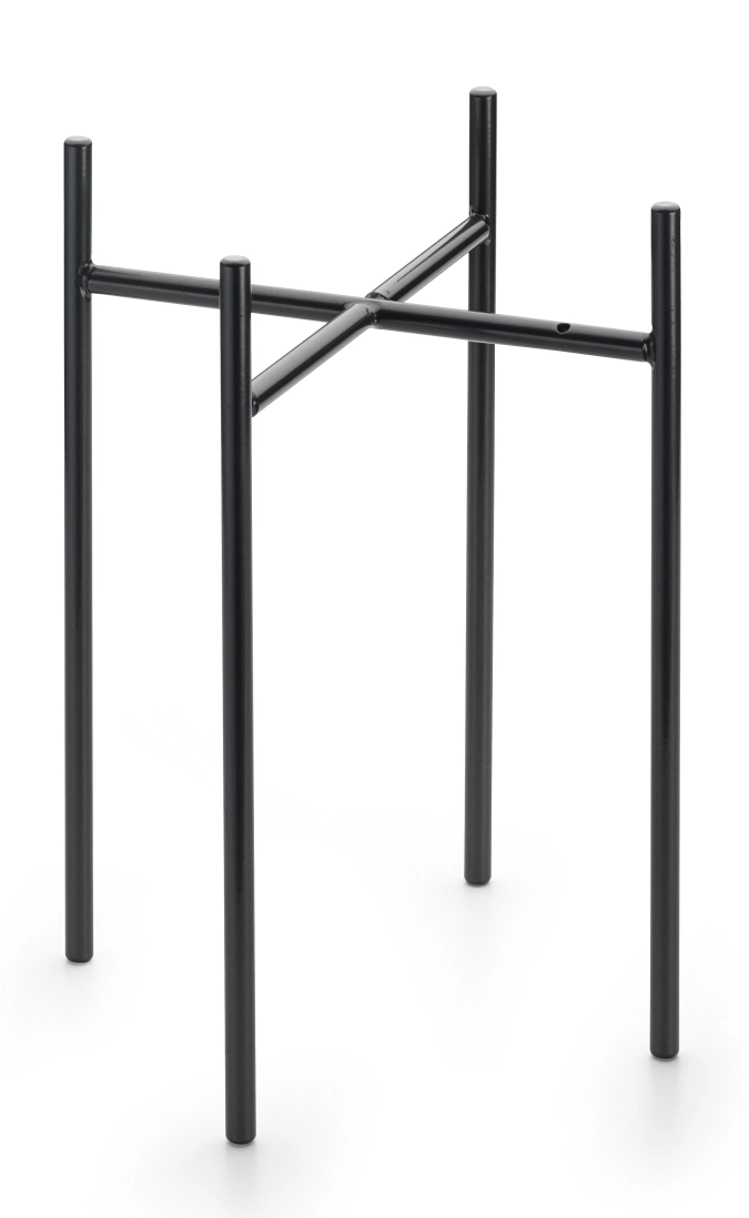 Podest schwarz 18x18cm H30 cm