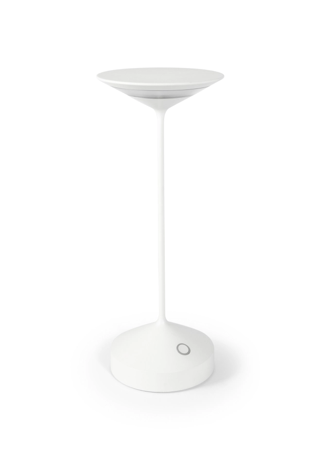 Abert tempo lampe rechargeable, blanc d10cm h28cm