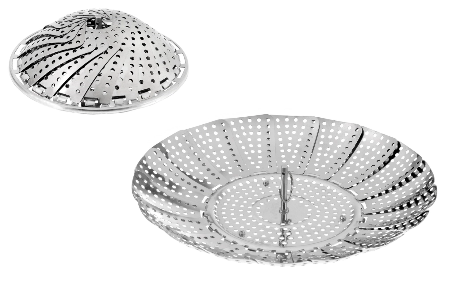 Insert à vapeur, dépliable 14-26cm, h7cm