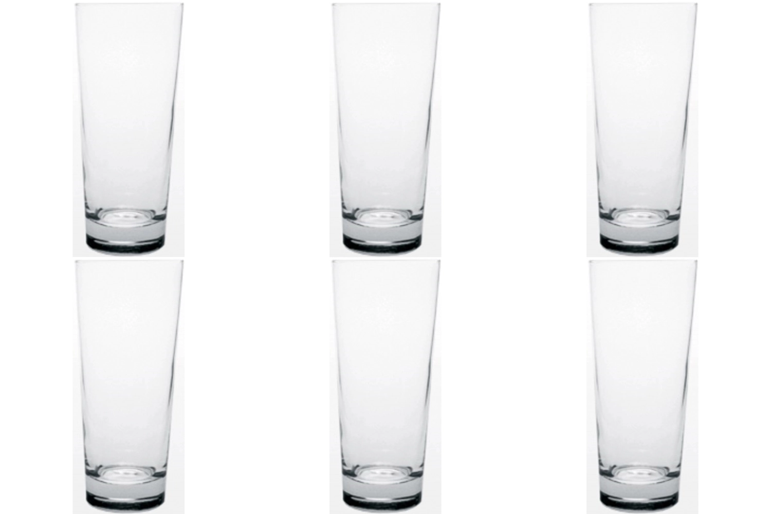 6er Set Frankonia Longdrink 39cl, 3 dl. /-/ 16cm