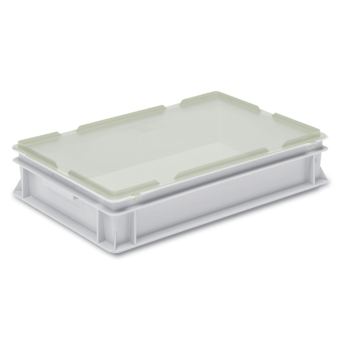 Rako Boxen 60x40cm Scharnierdeckel mit Schnappverschluss tra